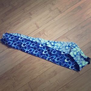 Coach scarf-bow for bag